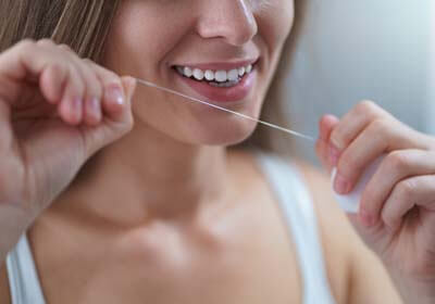 Flossing - For Healthier Teeth